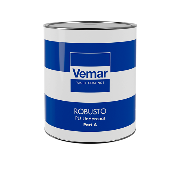 Vemar Robusto PU Undercoat Part A, Grey White, 1L Antifouling