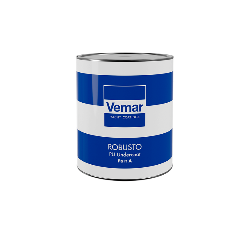 Vemar Robusto PU Undercoat Part A, Grey White, 1L Antifouling
