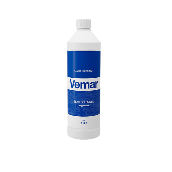 Vemar TEAK DEFENDER Brightener, Transparent, 1L Teak & Wooden Surface Care