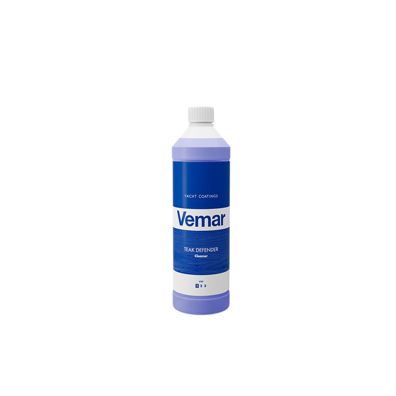 Vemar TEAK DEFENDER Cleaner, Transparent Blue Teak & Wooden Surface Care