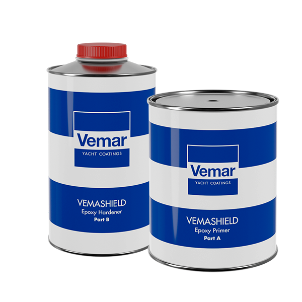 Vemar VEMASHIELD Epoxy antikorozijska temeljna boja (set A+B) Antifouling