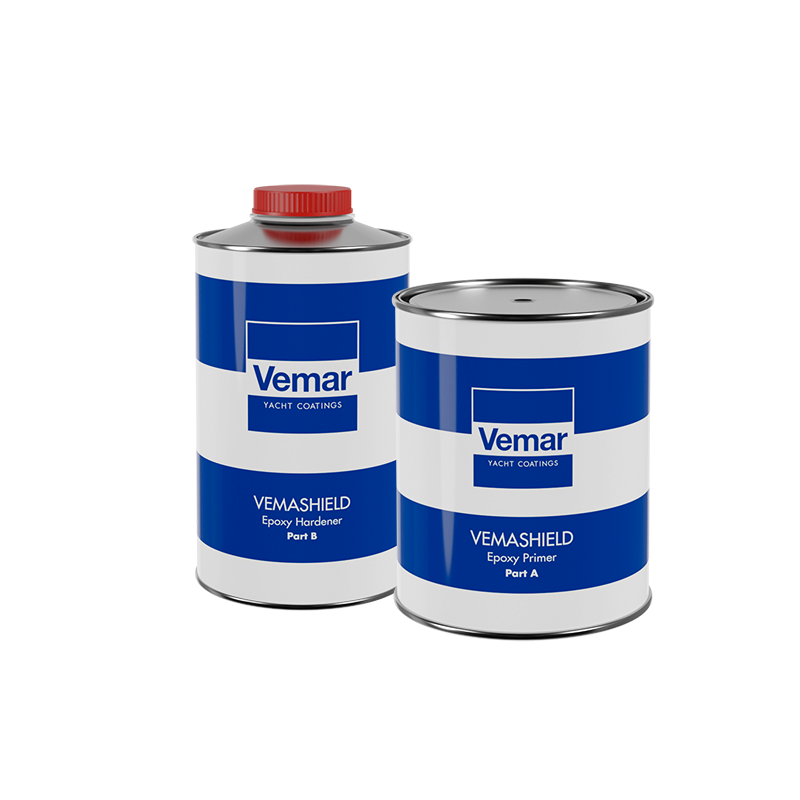 Vemar VEMASHIELD Epoxy antikorozijska temeljna boja (set A+B) Antifouling