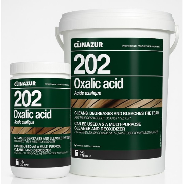 Clinazur 202 Oxalic Acid – Teak Cleaning Powder (1 kg / 5 kg) Teak & Wooden Surface Care