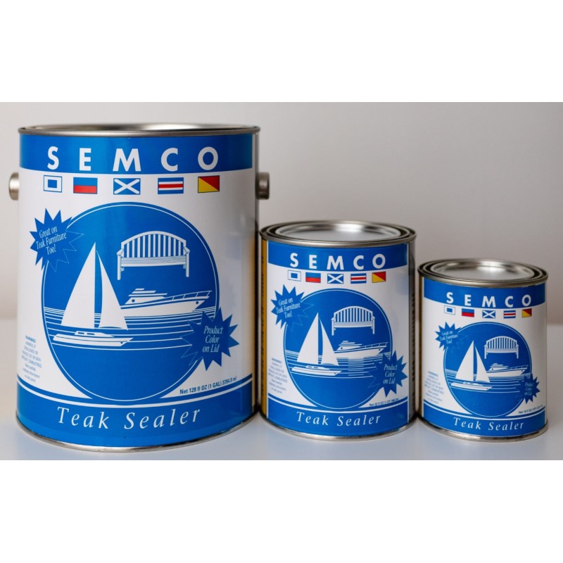 Semco Teak Sealer – Premium zaštita za tikovinu (0,946 L & 3,79 L) Njega tikovine i drvene površine