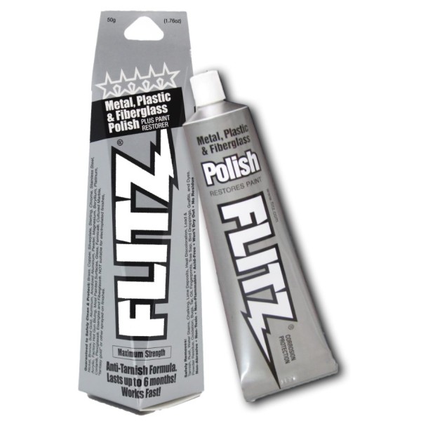 Flitz Metal Polish – Metal & Plastic Cleaner (150 ml) Stainless Steel & Metal Cleaning & Polishing