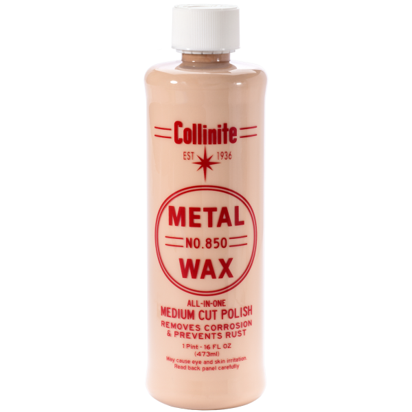 Collinite 850 Metal Wax – Cleanser & Protective Metal Polish (475 ml) Stainless Steel & Metal Cleaning & Polishing
