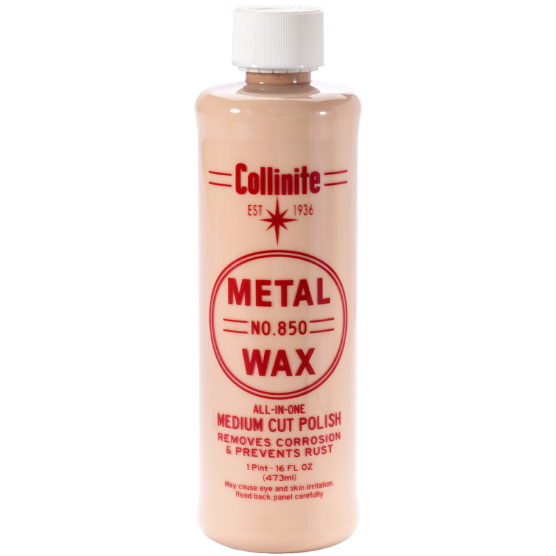 Collinite 850 Metal Wax – Cleanser & Protective Metal Polish (475 ml) Stainless Steel & Metal Cleaning & Polishing
