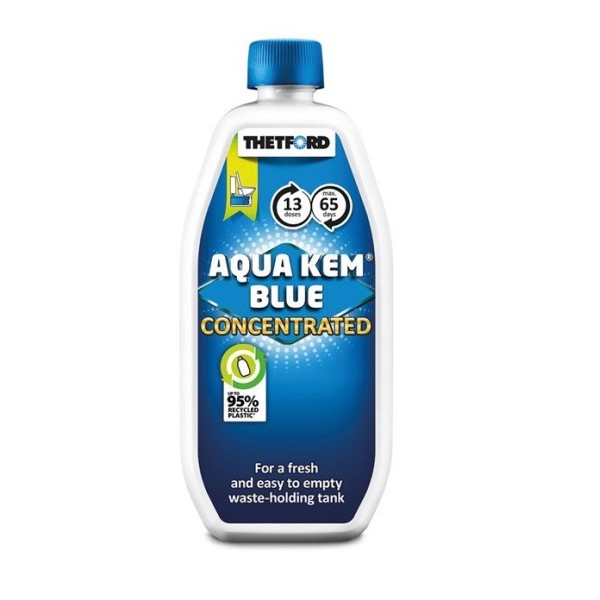 Thetford Aqua Kem Blue Concentrated – 780 ml Marine Toilet & Tank Treatments