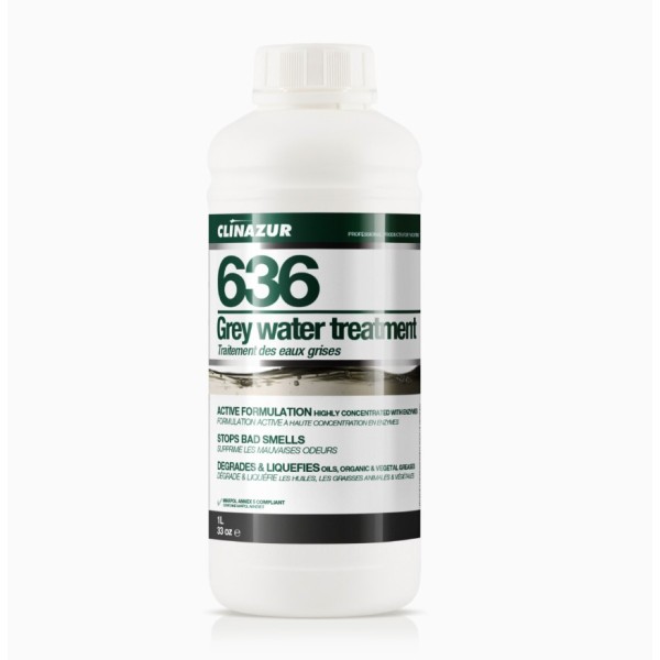636 Grey Water Treatment, 1lt Marine Toilet & Tank Treatments