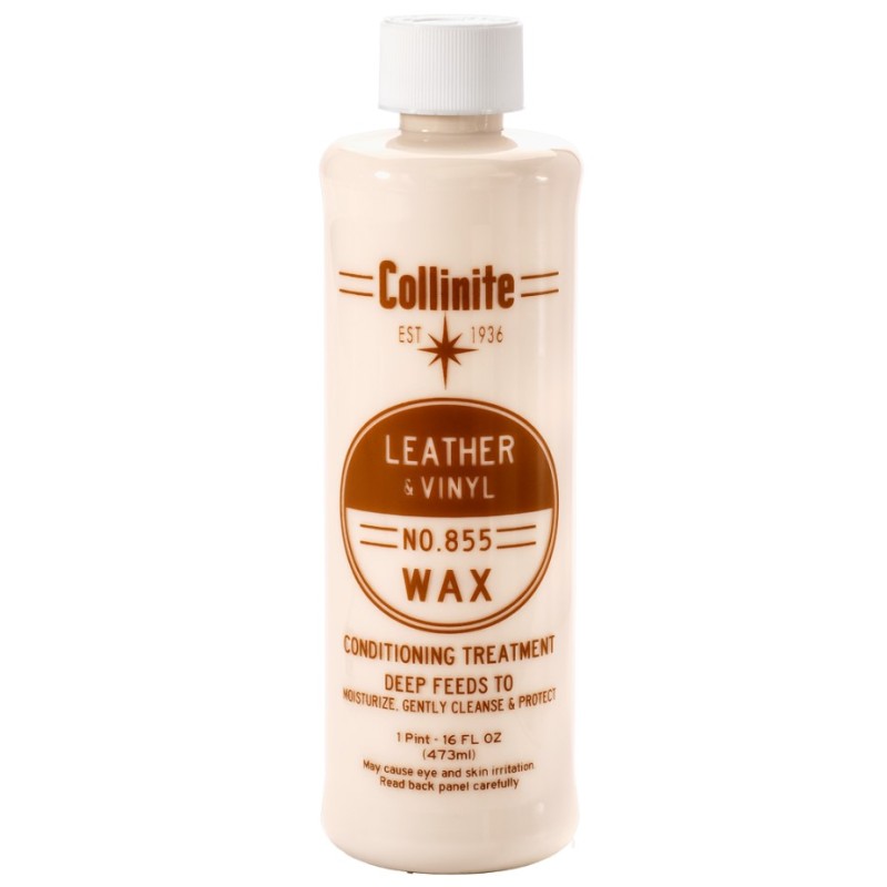 Collinite 855 – Leather & Vinyl Cleaning & Protection Wax – 475 ml Leather, Vinyl & Fabric Cleaners