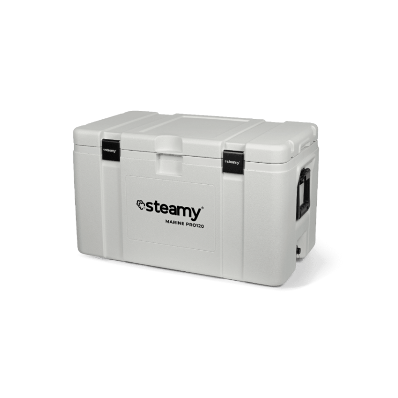 Steamy Marine Pro 120 Cooler (120 L) – Heavy-Duty Marine Cool Box Portable Coolers