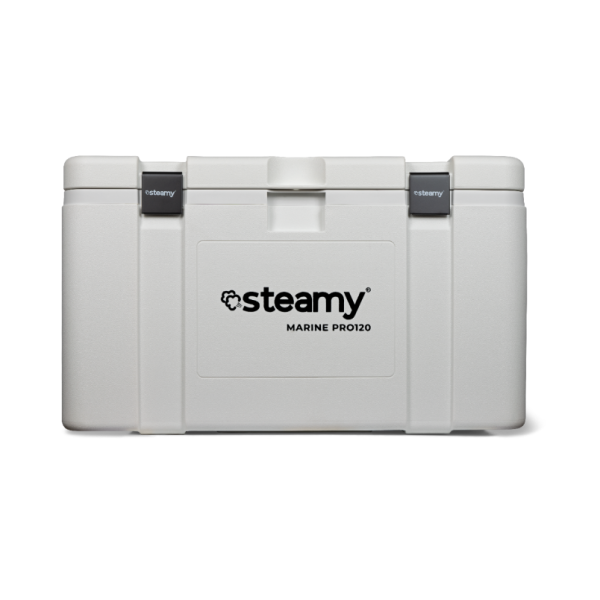 Steamy Marine Pro 120 Cooler (120 L) – Heavy-Duty Marine Cool Box Portable Coolers