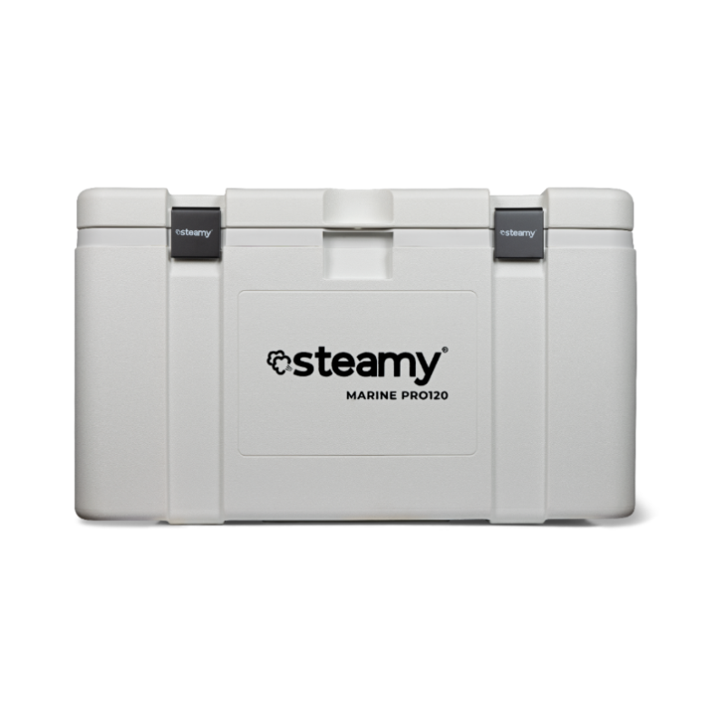 Steamy Marine Pro 120 Cooler (120 L) – Heavy-Duty Marine Cool Box Portable Coolers