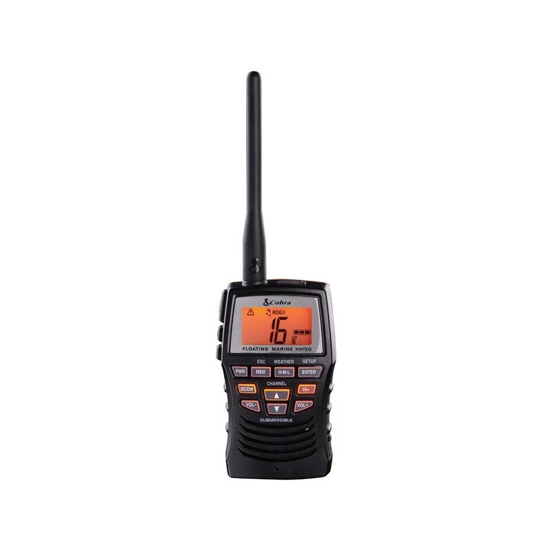 Cobra MR HH150 FLTE ručni plutajući VHF radio (3 W) VHF radio stanice