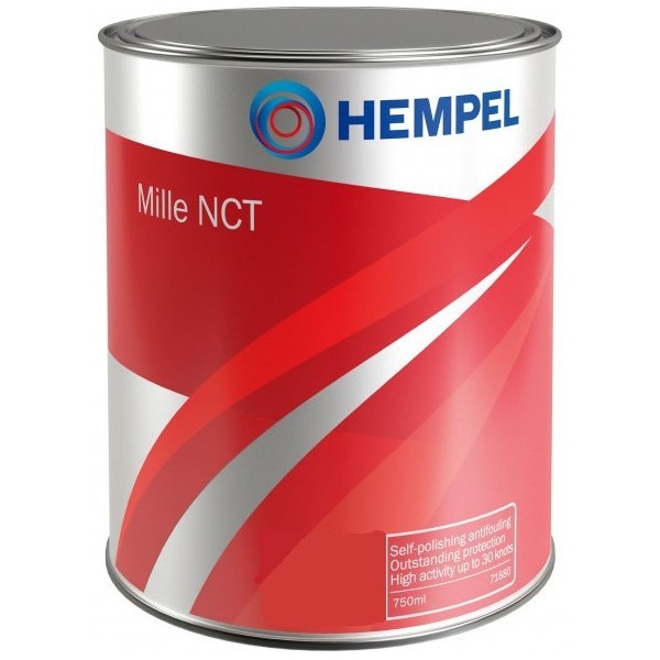 Hempel Mille NCT antifouling coating – Dove white Self-Polishing