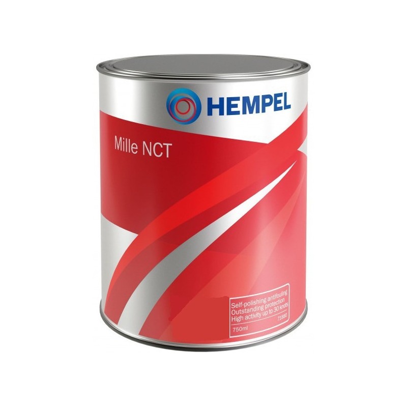 Hempel Mille NCT antifouling coating blue Self-Polishing
