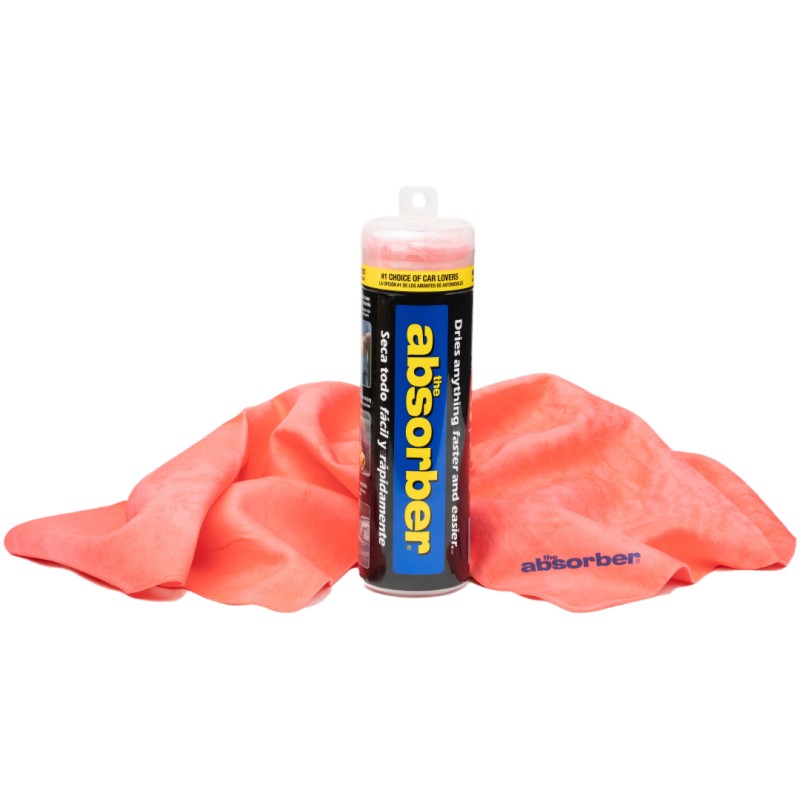 PVA Absorbing Towel 68×43 cm – Red (The Absorber) Cleaning & Drying Cloths (Microfiber & Absorbers)