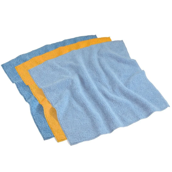 Shurhold SH293 – Microfiber Cloth Set, 3 pcs (Blue/Yellow/Teal) Cleaning & Drying Cloths (Microfiber & Absorbers)