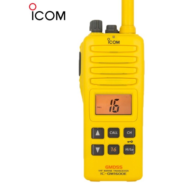 Icom IC-GM1600E VHF GMDSS handheld radio VHF & PMR radio stations
