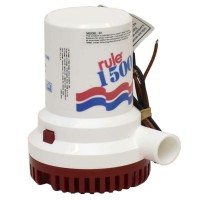 Rule Heavy Duty Submersible Bilge Pump 1500 GPH, 12V (02) Bilge Pumps Electrical
