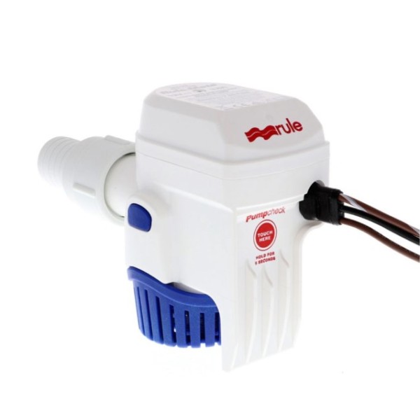 Rule-Mate RM500B Automatic Bilge Pump, 12V (500 GPH) Automatic Submersible Bilge Pumps