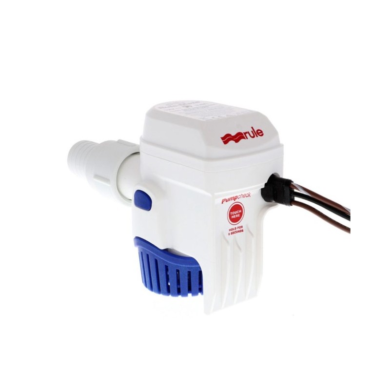 Rule-Mate RM500B Automatic Bilge Pump, 12V (500 GPH) Automatic Submersible Bilge Pumps