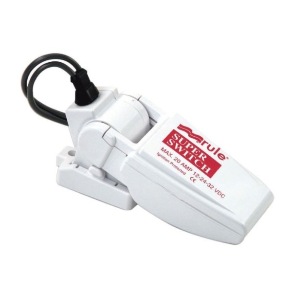 Rule 37A SuperSwitch Automatic Float Switch, 20A Plumbing & Ventilation