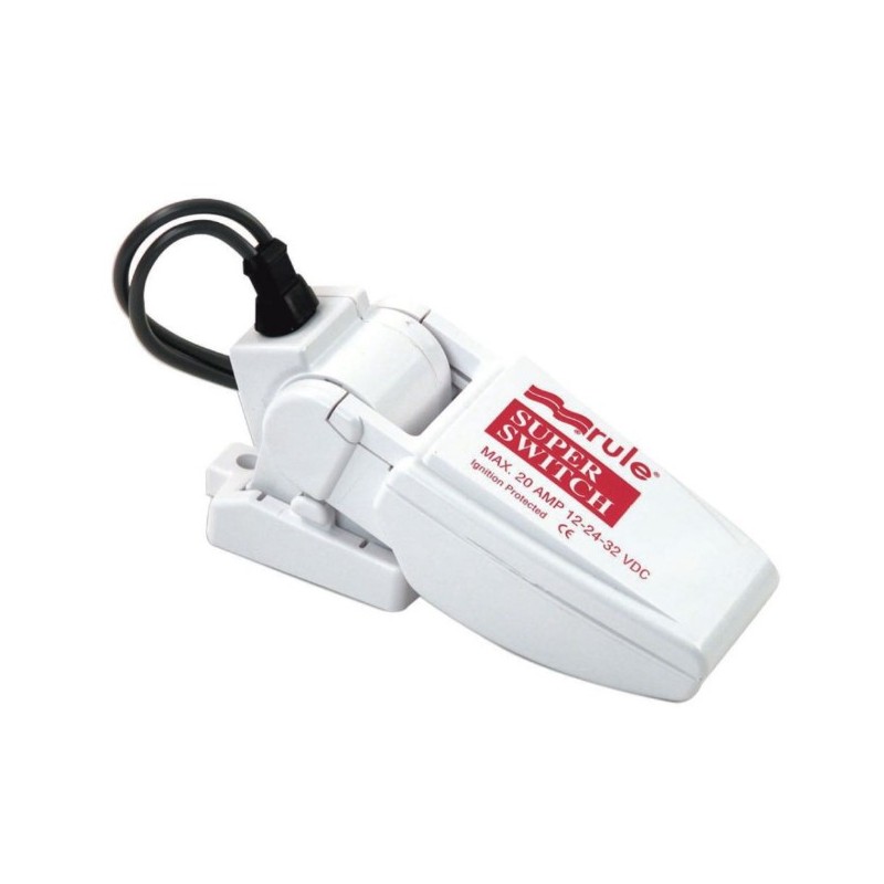 Rule 37A SuperSwitch Automatic Float Switch, 20A Plumbing & Ventilation