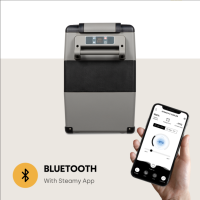 Steamy E Dual Zone el. Cooler, Port, 12/220V, 49L Portable Coolers