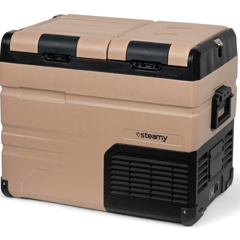 Steamy E Dual Zone el. Coolers, Port, 12/220V Portable Electric Refrigerators