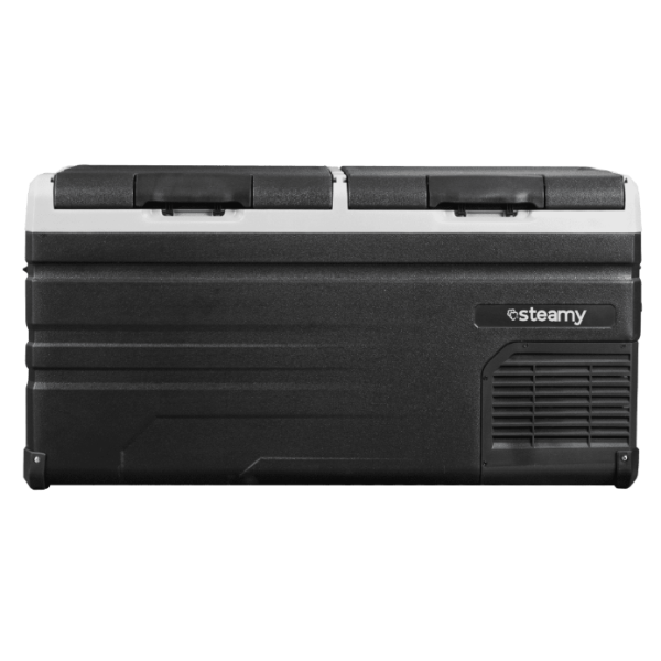 Steamy E Dual Zone el. Cooler, Port, 12/220V, (72/90lt) Portable Electric Refrigerators