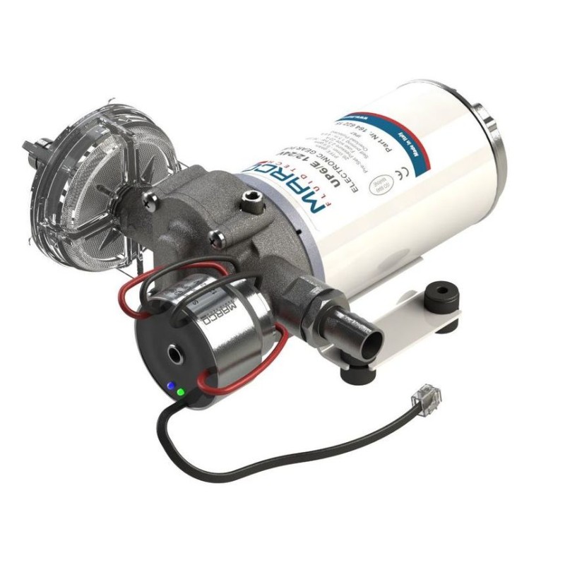 MARCO UP6/E električna zupčasta pumpa za vodu / 12–24 V / 26 l/min / 2,5 bara Električne pumpe za vodu