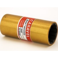 Bukula (gumeni ležaj osovine) Ø35 × Ø47.62 × 139.70 mm – mesing/guma Bukule i gumeni ležajevi