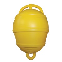 Nuova Rade mooring buoy, D250mm, H390mm, yellow, volume 12L, buoyancy 9.5kg (4.5kg in use) Mooring Buoys