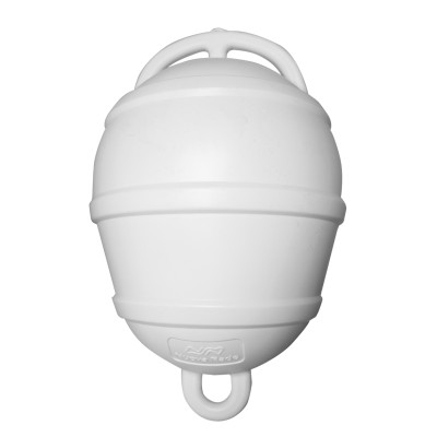 Nuova Rade mooring buoy, D250mm, H390mm, white, volume 12L, buoyancy 9.5kg (4.5kg in use) Mooring Buoys