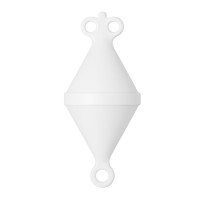 Nuova Rade mooring buoy, D220mm, H540mm, white, volume 8L, buoyancy 5.5kg (2.7kg in use) Mooring Buoys