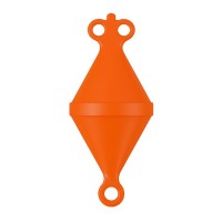 Nuova Rade mooring buoy, D280mm, H640mm, orange, volume 14L, buoyancy 10kg (5kg in use) Mooring Buoys