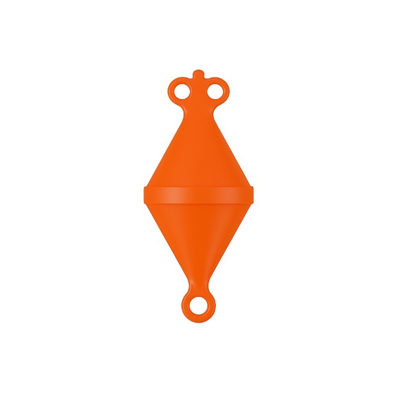 Nuova Rade mooring buoy, D280mm, H640mm, orange, volume 14L, buoyancy 10kg (5kg in use) Mooring Buoys