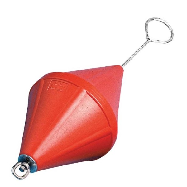Moor. Buoy Bi-Con. w/Foam & St.Rod D320x880mm Orange Mooring Buoys