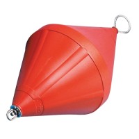 Moor. Buoy Bi-Con.w/Foam & St.Rod D520mm Orange Mooring Buoys