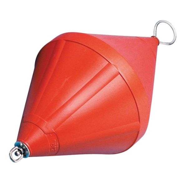 Moor. Buoy Bi-Con.w/Foam & St.Rod D520mm Orange Mooring Buoys