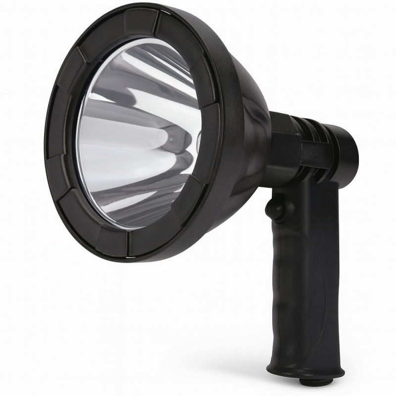 Ručni LED reflektor T61, 12/220v 10w, crna Flashlights