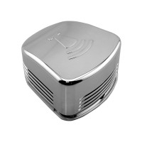 Nuova Rade compact electromagnetic horn 12V 1.5A, 100 dB, chrome plated, UV resistant Boat Horns