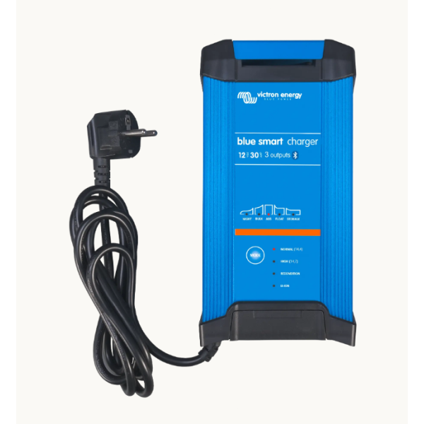Victron Blue Smart IP22 Charger 12V / 30A, 3 outputs, BPC123048002 Battery Chargers & Charging Systems