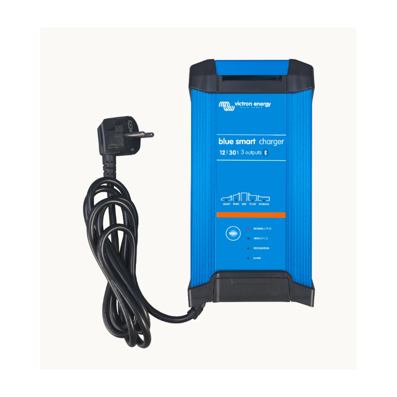 Victron Blue Smart IP22 Charger 12V / 30A, 3 outputs, BPC123048002 Battery Chargers & Charging Systems