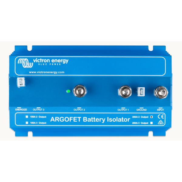 Victron Argofet 200-2 Battery Isolator (FET), 2 batteries / 200A, ARG200201020 (R Battery Isolators & Splitters