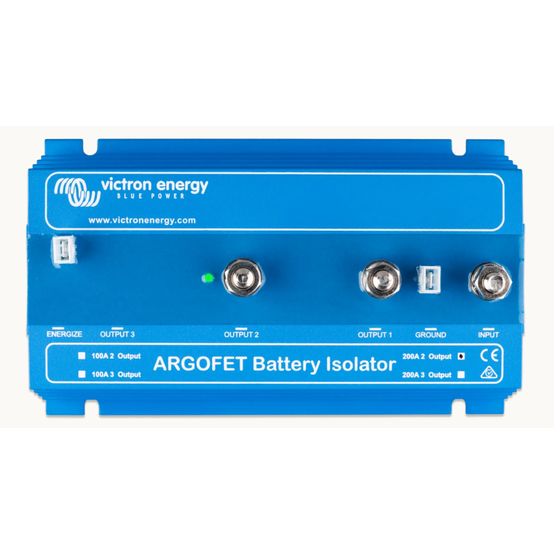 Victron Argofet 200-2 Battery Isolator (FET), 2 batteries / 200A, ARG200201020 (R Battery Isolators & Splitters