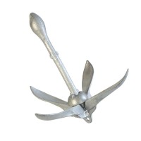 Folding Grapnel Anchor – 8 kg (galvanized) Folding Grapnel Anchors – Galvanized Steel