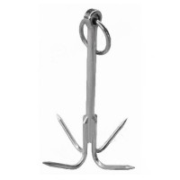 Grapnel Anchor, Inox, 1,85 kg Folding Grapnel Anchors – Stainless Steel
