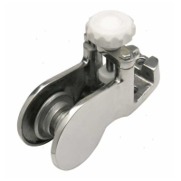 Bow Roller, Casted AISI 316 Stainless Steel with Wheel & Pin – 205x155x75mm (short) Bow Rollers